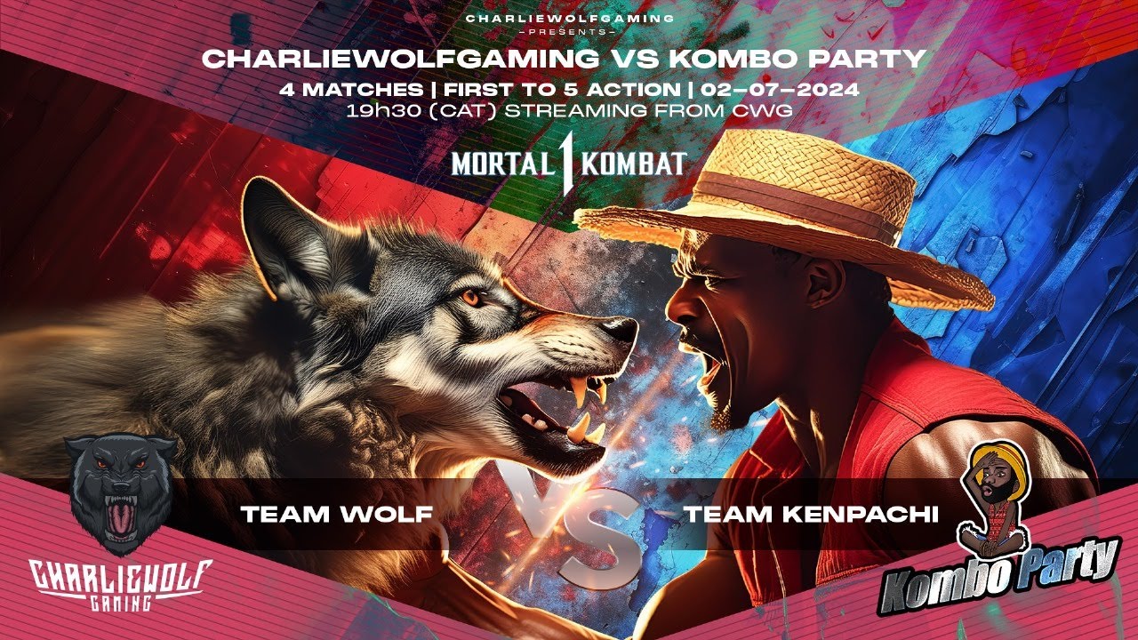 FGC Africa: MK1 Action: CharlieWolfGaming vs JonoKenpachi Team Battles
