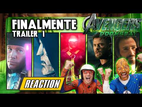 FINALMEMTE TRAILER DE VINGADORES DOUTOR DESTINO, SERÁ QUE A MARVEL SALVA O UCM? #reagindo trailer 1