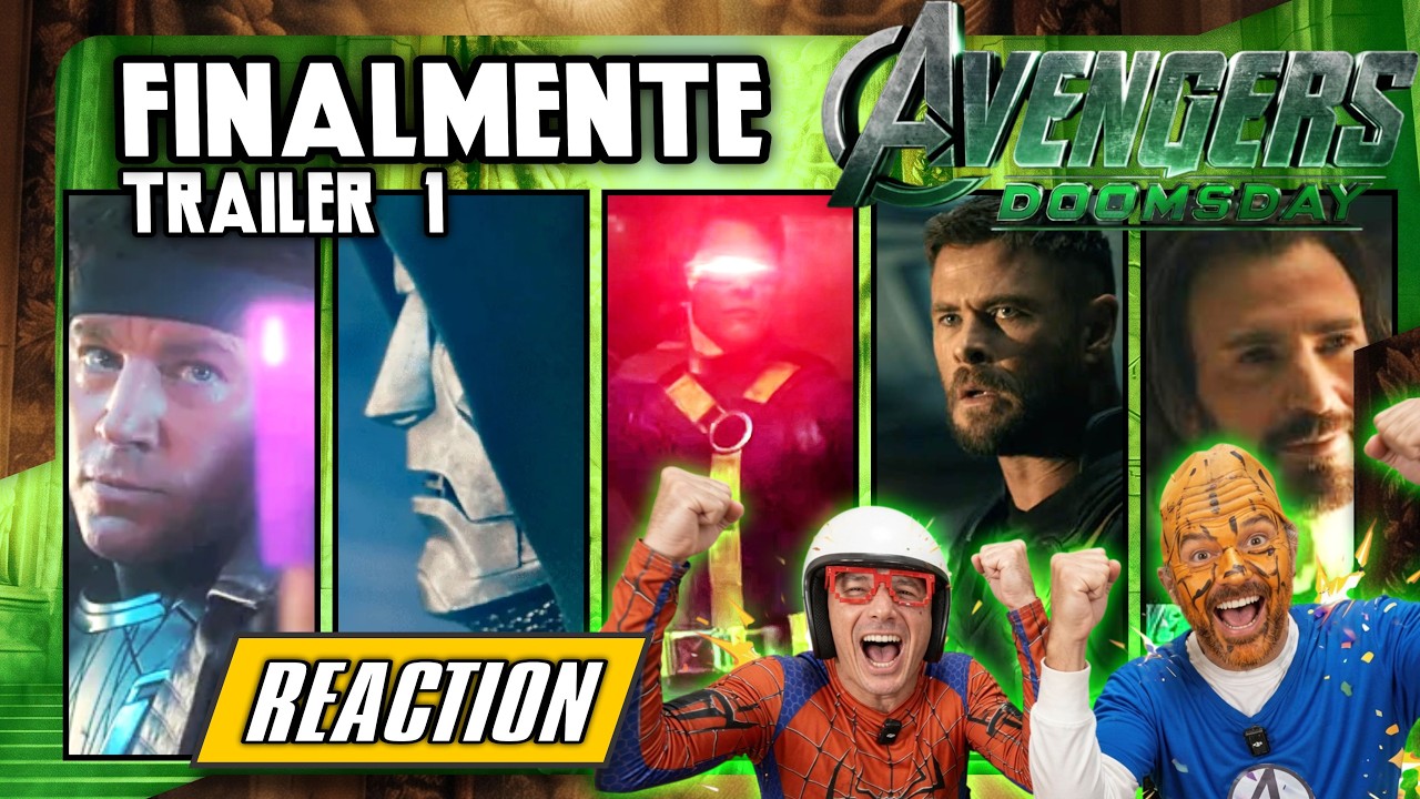 FINALMEMTE TRAILER DE VINGADORES DOUTOR DESTINO, SERÁ QUE A MARVEL SALVA O UCM? #reagindo trailer 1