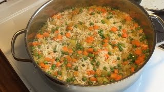 مطبخ الأكلات العراقيه - رز بالخضروات