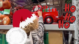 Lowes & Home Depot walkthrough adventure Christmas 2023 Animatronics Inflatables & decor