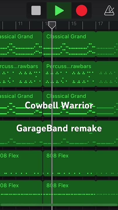 Cowbell Warrior - SXMPRA(GarageBand remake)#garagebandremake #garageband#sxmpra#cowbellwarrior