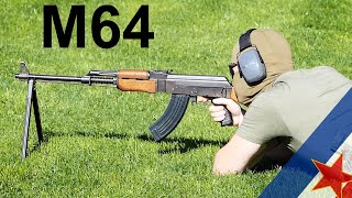 ZASTAVA M64 (Yugoslavian RPK with bolt catching device)