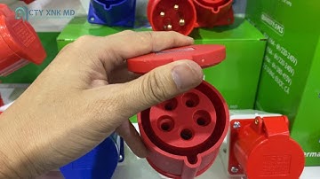 MDP225 - ổ cắm điện công nghiệp 32A 5 chấu loại di động cao cấp