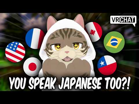 Meeting A Japanese Polyglot On VRChat!!