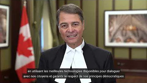 Mr. Anthony Rota, Speaker of the House of Commons,...