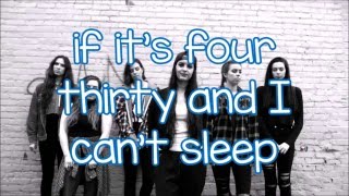 Cimorelli - Up at night [live] (lyrics)