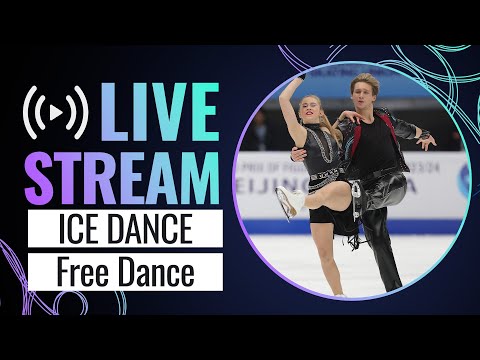 LIVE | Ice Dance Free Dance | ISU World Junior Championships | Taipei City 2024 | #FigureSkating