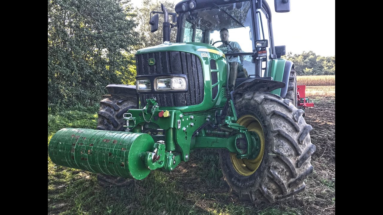 Slovenia - Cultivating with disk cultivator - John Deere 6330