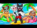 TUVIMOS un DIA de PLAYA con mis AMIGOS en ROBLOX!????????