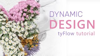 tyFlow Dynamic Design Tutorial in 3Ds Max #Growth