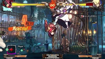 GGXrd Rev 2.1 I-no Dash Cancel Blitz from Non-jump Cancellable Moves