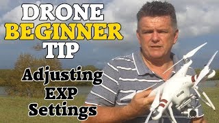 DRONE BEGINNER TIP:  Adjusting Exp Settings in the DJI Go App for Smoother Turns. Helps Litchi Too screenshot 5