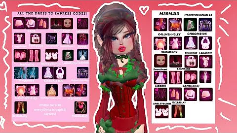 💥💫All Working Codes for Dress to Impress – December 2025 (REAL + Updated!)💖