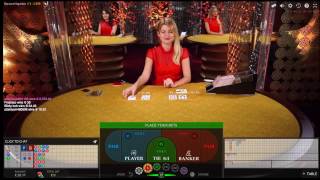 Baccarat Squeeze Live Casino Game by  Evolution