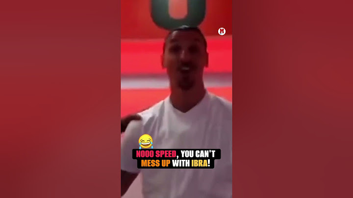 So, Speed meets Zlatan and can't even get his name right!   #Speed #Zlatan #Humor #Milan