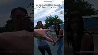 14 year old sisters learning their lesson the hard way #shorts #cops #police #bodycam