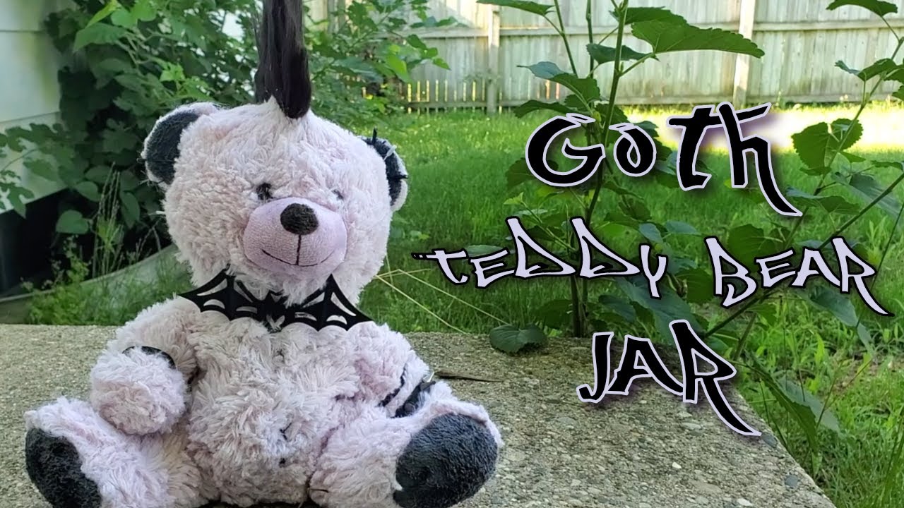 Make a Teddy Bear Stash Jar with me