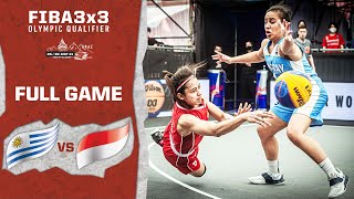 Uruguay v Indonesia | Women's - Full Game | FIBA 3x3 Olympic Qualifier