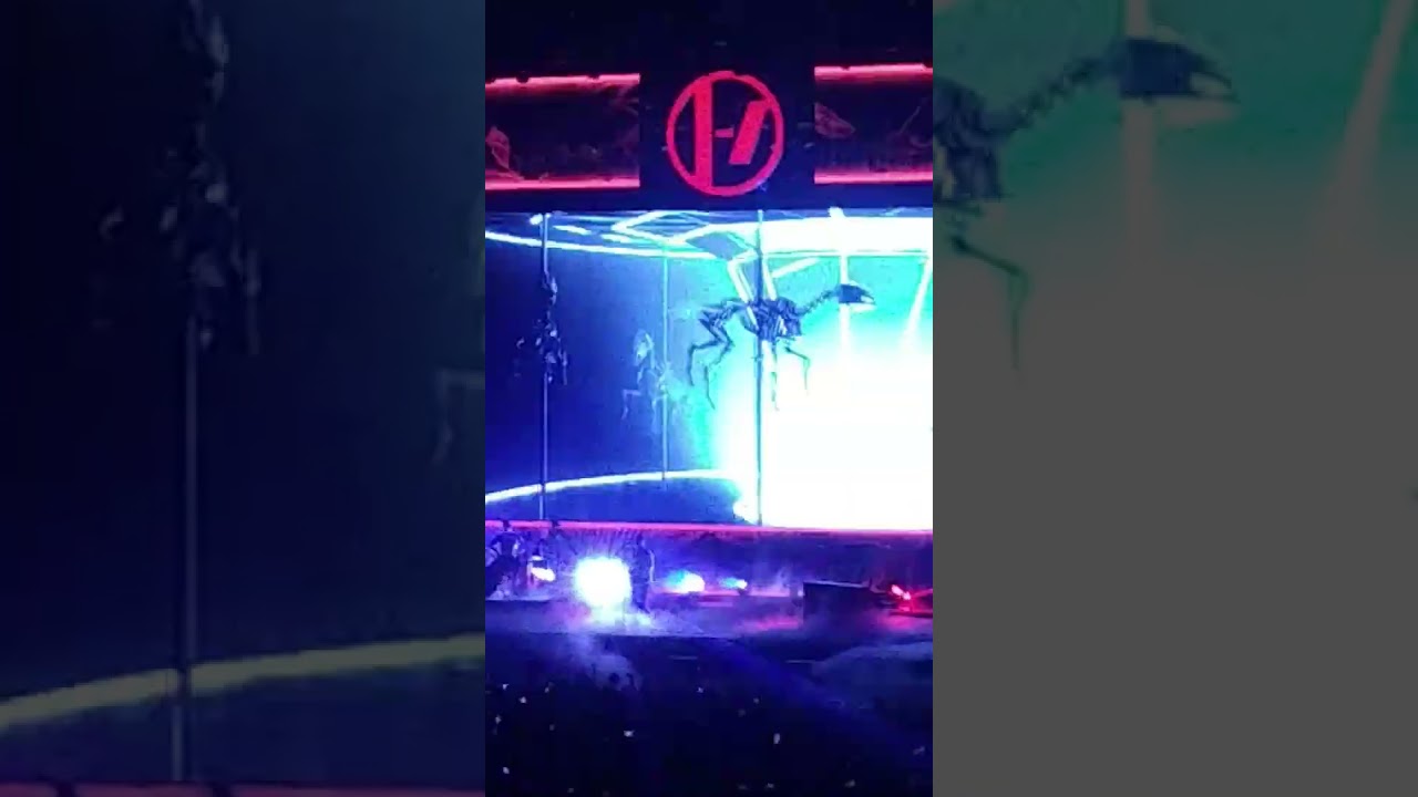 Twenty One Pilots Clancy World Tour short vid 4 Skeleton Carousel