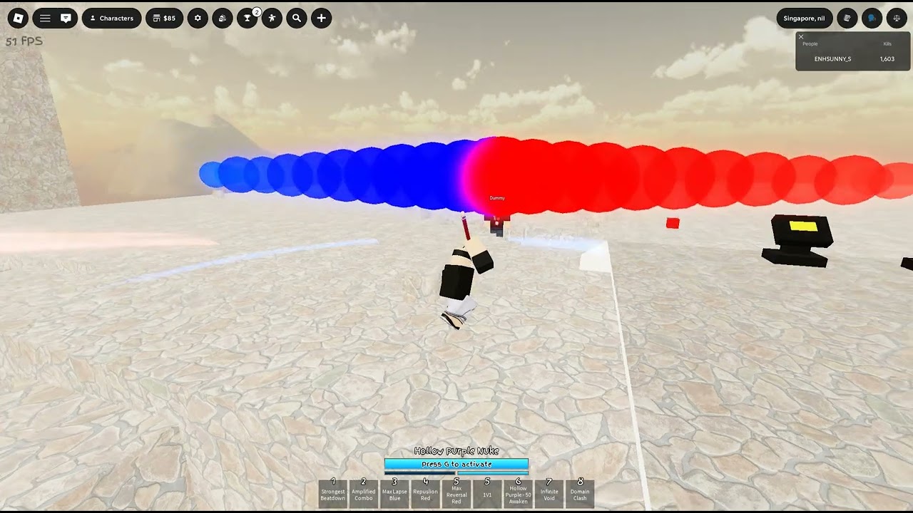 Gojo Moveset Reupload Ganaa