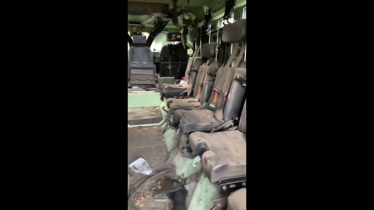 Ukraine - XX.08.2023. Ukrainians Inspect Damaged BMC Kirpi Which Withstood A Hit From Russian Tank.