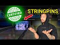 I bowled on CERTIFIED STRINGPINS?!