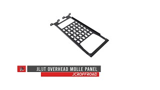 JT/JL Overhead MOLLE Panel Install Jt Gladiator Headache Rack Molle Panel Install