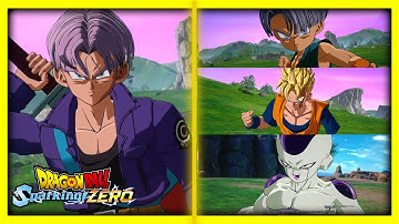 Future Trunks Interactions and Special Dialogues - Dragon Ball Sparking Zero