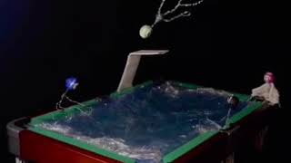 Motel Pool open 24/7 stop motion