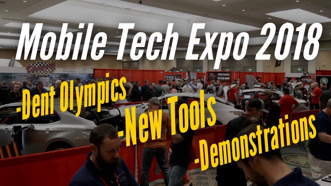 Mobile Tech Expo 2018 | Dent Olympics | New Paintless Dent Tools