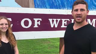 New welcome to Sunbury sign