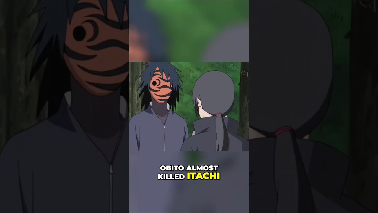 Obito Was THIS CLOSE To Killing Itachi Uchiha!