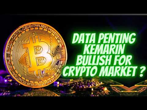 BITCOIN BULLISH MOMENTUM KUAT EFEK DATA MEMBAIK ? TAPI RESISTANCE INI MASIH JADI MASALAH FOR CRYPTO