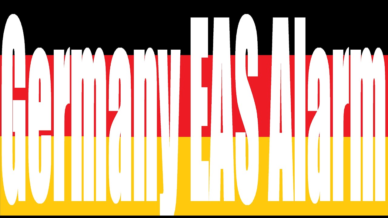 Germany EAS Alarm RED ZONE Technique （ドイツEAS警報レッドゾーンテクニック）