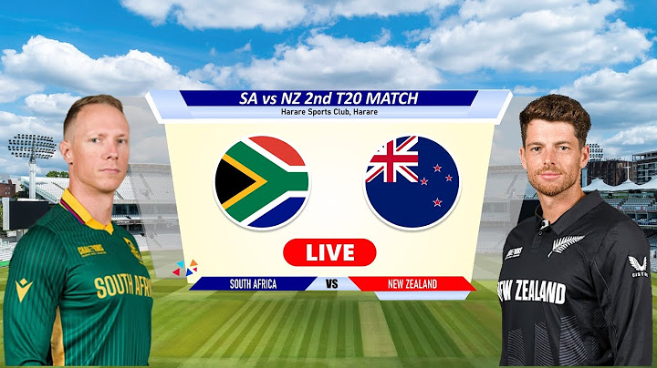 🔴Sa vs Nz Live T20 Match - NZ vs SA 2nd Match | South Africa vs New Zealand Live Cricket Match Today