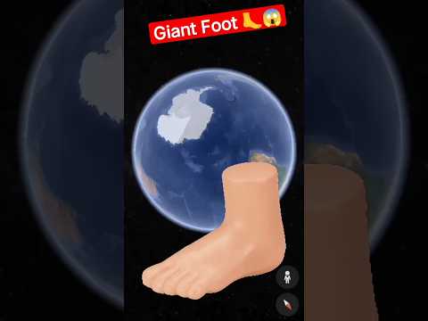 I Found Giant Foot On Google Earth Shorts Youtubeshorts Shortsfeed Googleearth Foot Map