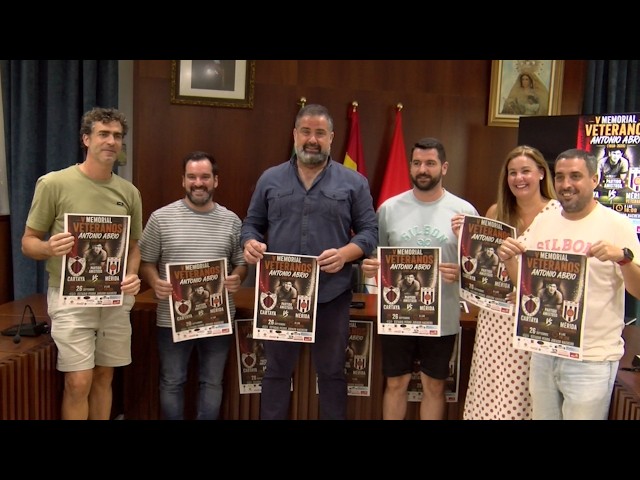 Cartaya Tv | Presentado el V Memorial Antonio Abrio en Cartaya