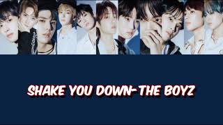 Shake You Down THE BOYZ 日本語字幕　カナルビ