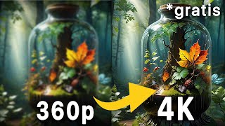 ESTE Es el Mejor Modo de Escalar Fotos a 32K con IA | Tutorial de Aiarty Image Enhancer