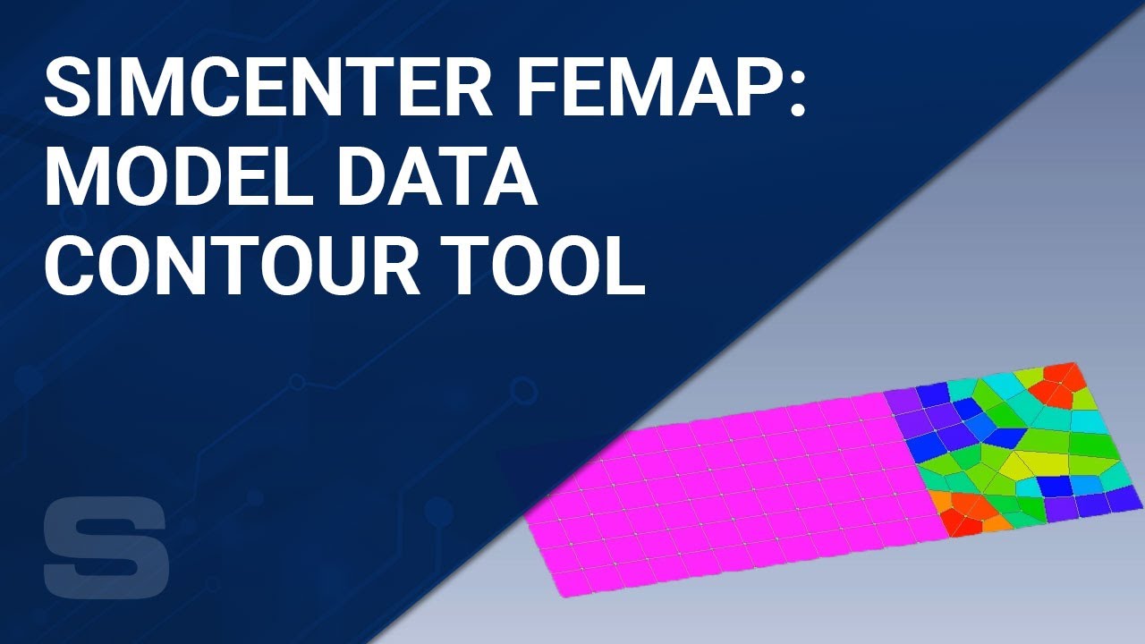 Simcenter Femap: How to Use the Model Data Contour Tool 