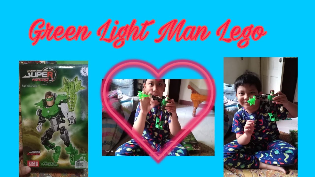Light Man Build HOW|TO|BUILD|GREEN|LIGHT|MAN|LEGO|BY:JOHNVINCENT MARIANO - YouTube