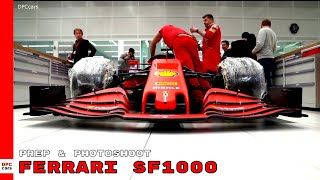 2020 Scuderia Ferrari SF1000 F1 Prep \& Photoshoot
