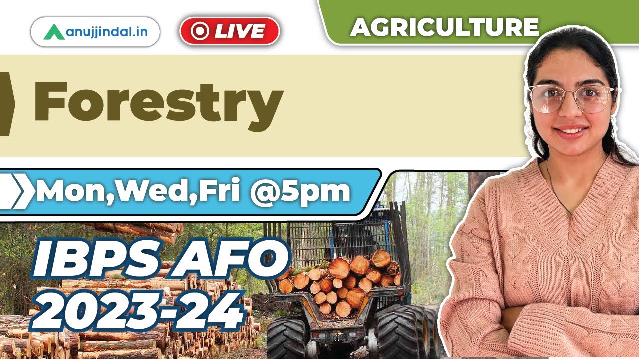 IBPS AFO 2023 Strategy | Forestry | IBPS AFO Agriculture Class | IBPS ...