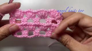 Easy Two Row Repeat Pattern | Beginner Friendly by Angel knits too 172 views 3 months ago 8 minutes, 14 seconds