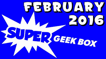 February 2016 Super Geek Box Apocalypse Unboxing