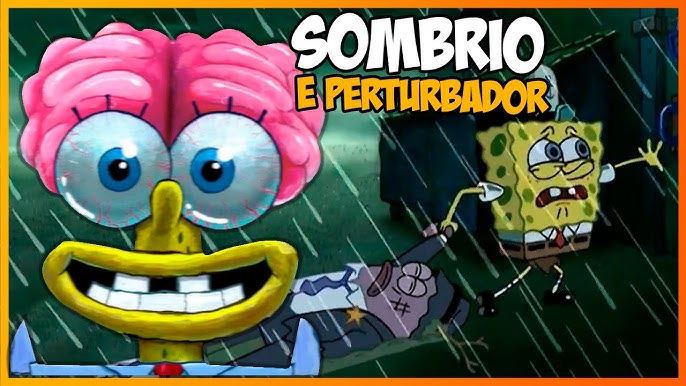 Respondendo a @JARDINS O FIM DE BOB ESPONJA #cartoon #desenho #bizarro