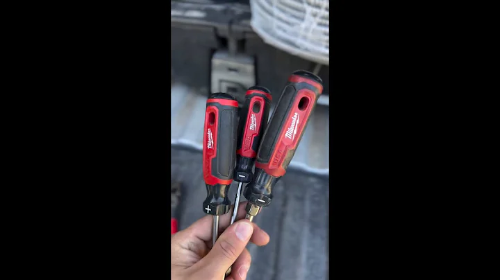Cushion Grip Screwdriver Set (USA) | MT200-6 Video Credit: @colin.does.electric