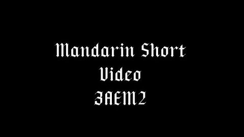 Mandarin Short Video (Mandarin 2 WMD10201)