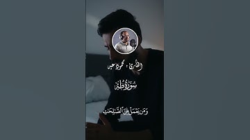 وعنت الوجوه للحي القيوم 😢😢تلاوة خاشعة للقارئ د. محمود عيد